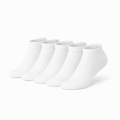 Youclo White Ankles socks, 6 Packs Grape Scent