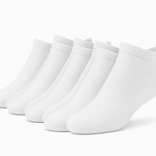 Youclo White Ankles socks, 6 Packs Grape Scent