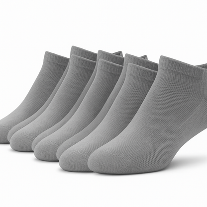 Youclo Gray Ankles Socks , 6 packs Grapes Scent